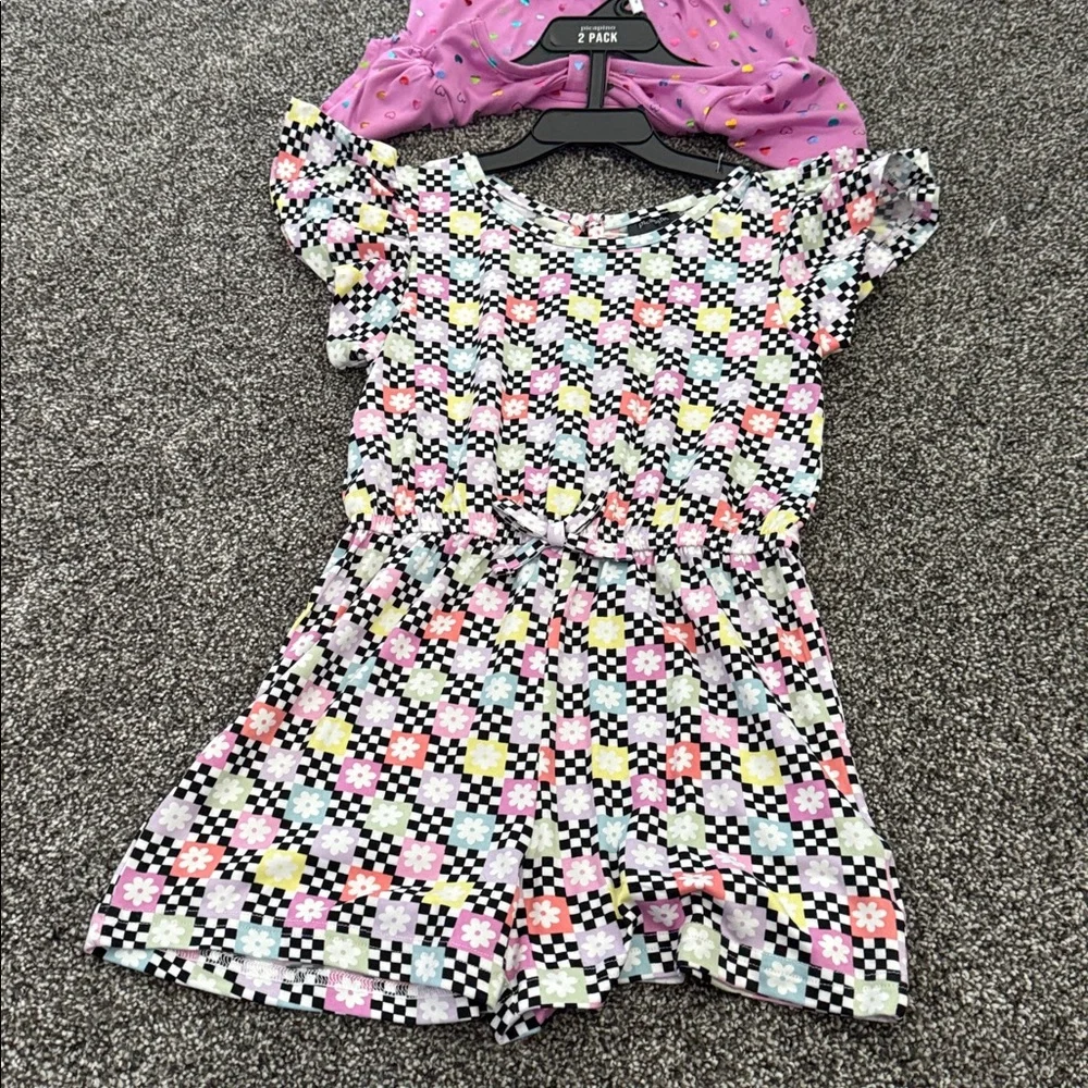 Colorful Patterned Rompers - Picture 4 of 4